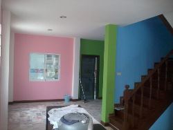 งานทำสีหมู่บ้านซื่อตรง